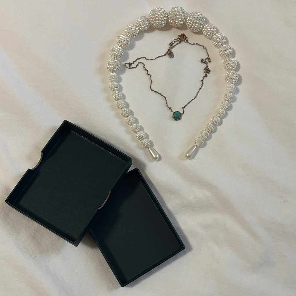 Pearl Beaded Headband